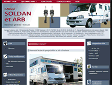 Tablet Screenshot of garage-soldan.com